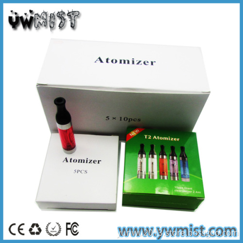 The New Design Hot Sale E-Cigarette T2 Atomizer